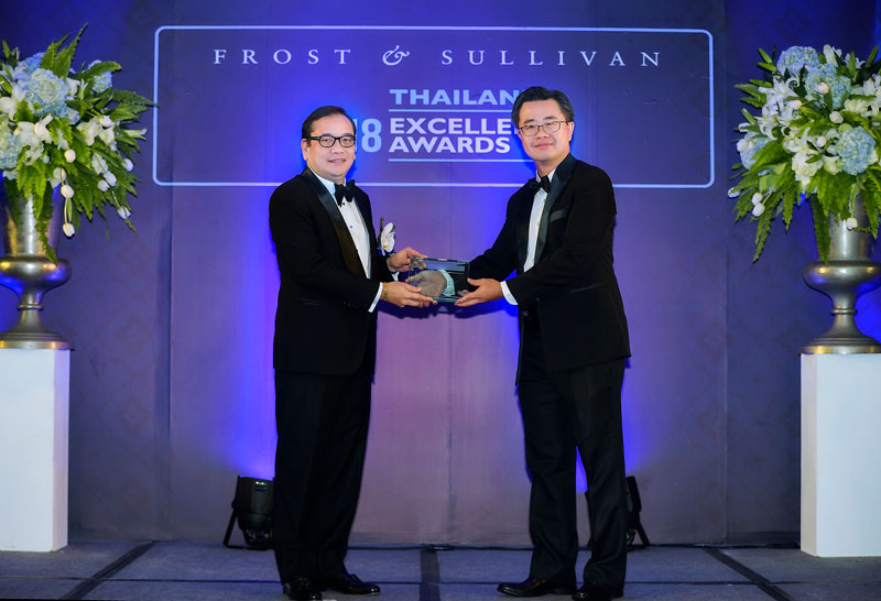 BCPG won 2018 Frost & Sullivan Thailand Energy Sector Visionary Innovation Leadership Award