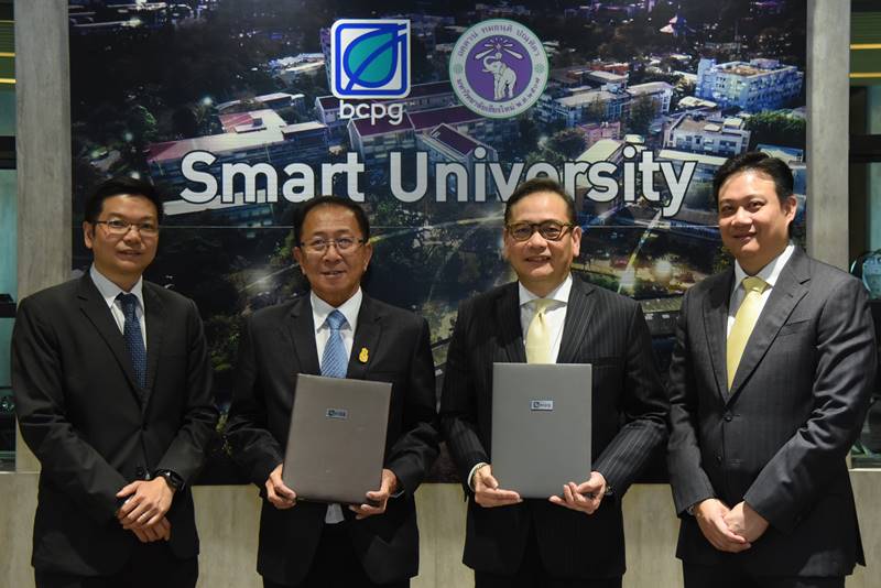 BCPG and Chiang Mai University to Jointly Create a Smart University in a Smart City