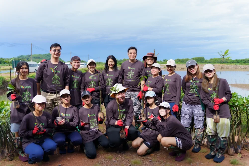 “BCPG” ชวนเยาวชนร่วมกิจกรรม “มือเปื้อนโคลน เพื่อป่าชายเลน ปี 3 เติมพื้นที่สีเขียว ช่วยโลกกักเก็บคาร์บอน