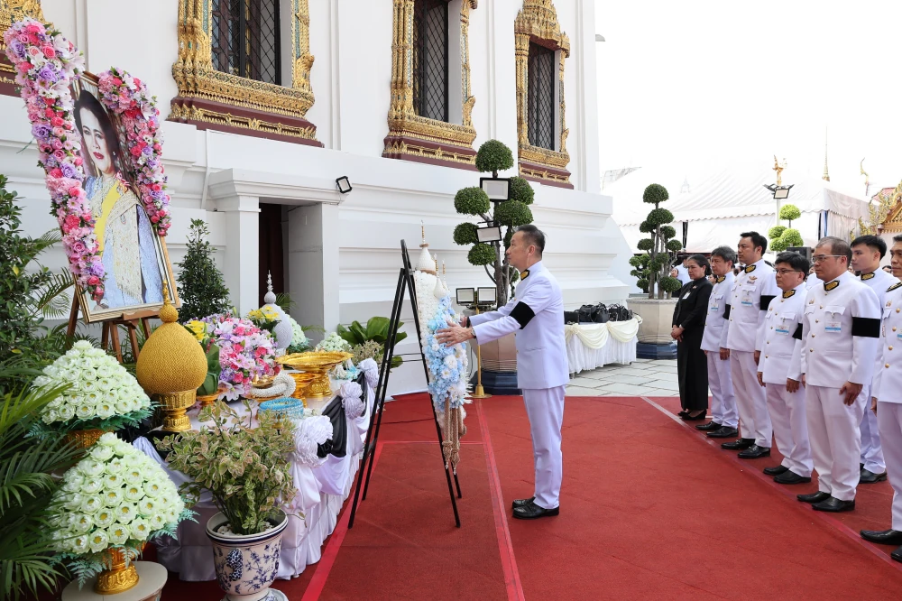 กลุ่มบริษัทบางจาก ร่วมเป็นเจ้าภาพพระพิธีธรรมสวดพระอภิธรรมพระบรมศพ สมเด็จพระนางเจ้าสิริกิติ์ พระบรมราชินีนาถ พระบรมราชชนนีพันปีหลวง