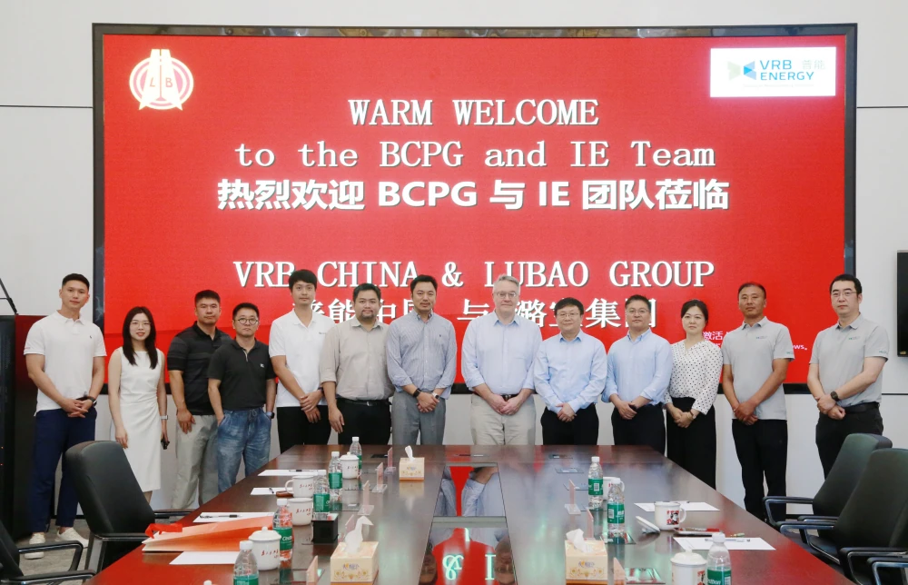 BCPG Explores Vanadium Redox Flow Battery Technology in China