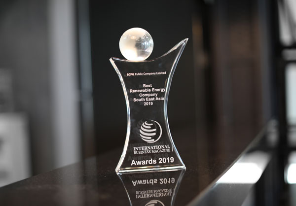 รางวัล Best Renewable Energy Company – South East Asia 2019